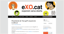 Desktop Screenshot of exo.cat