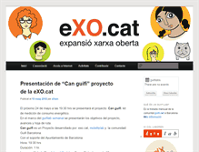 Tablet Screenshot of exo.cat